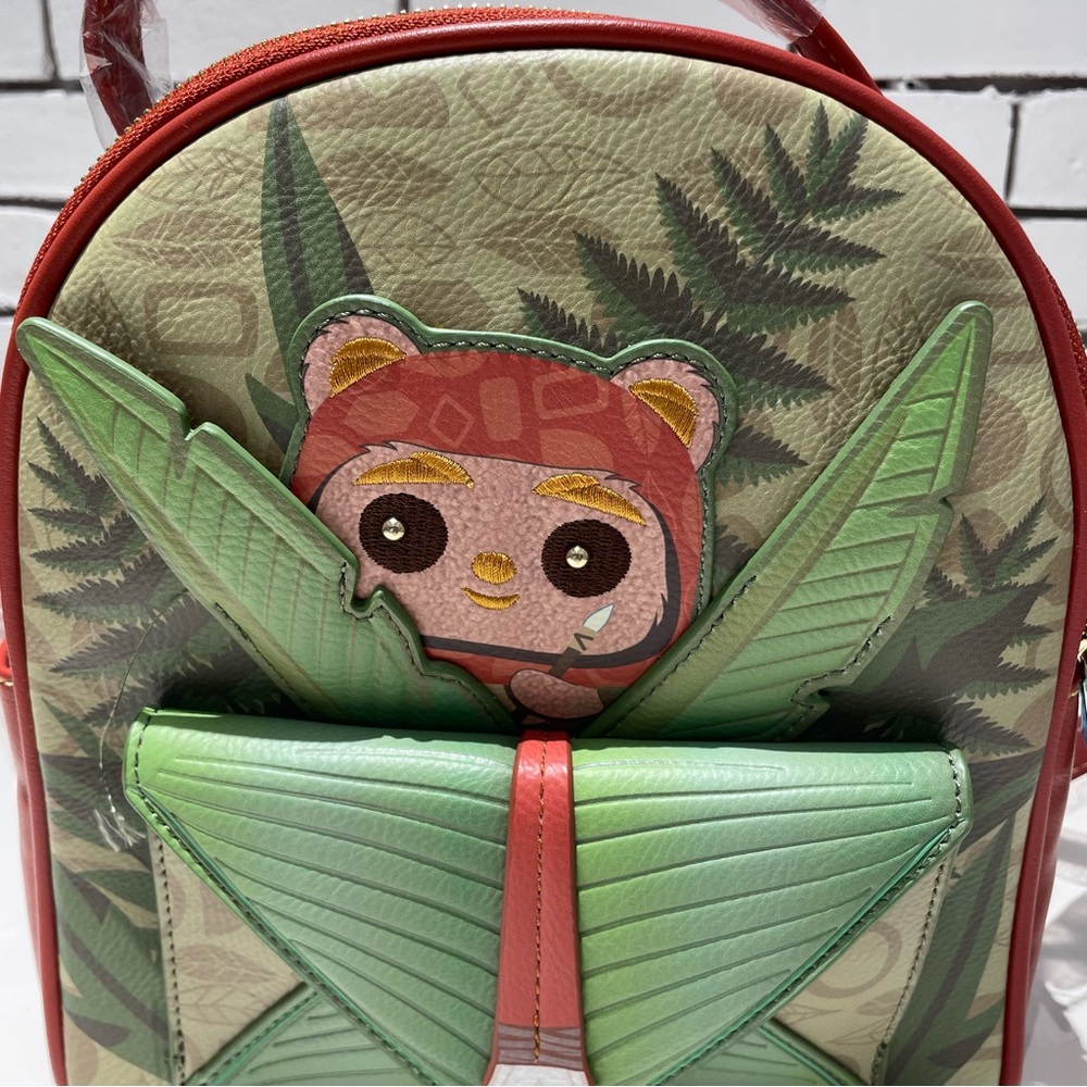 Star Wars x Danielle Nicole Ewok Endor Mini Backpack or Crossbody - Picture 14 of 14